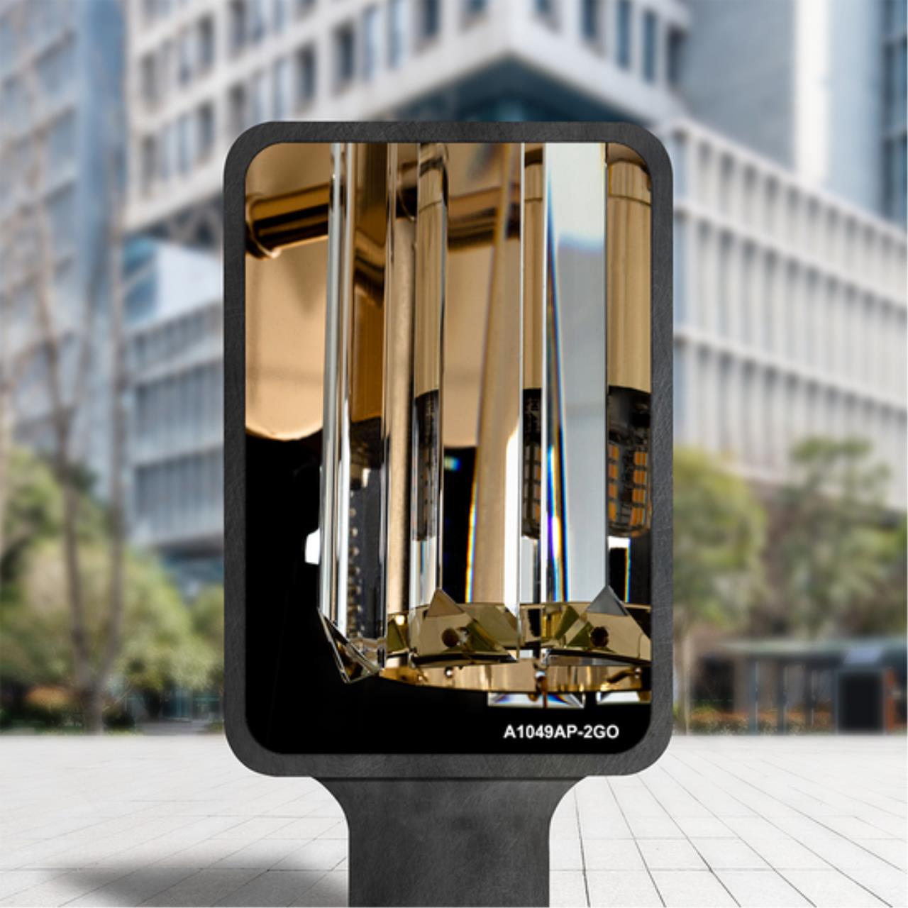 Картинка Настенный светильник Arte Lamp SANTORINI A1049AP-2GO