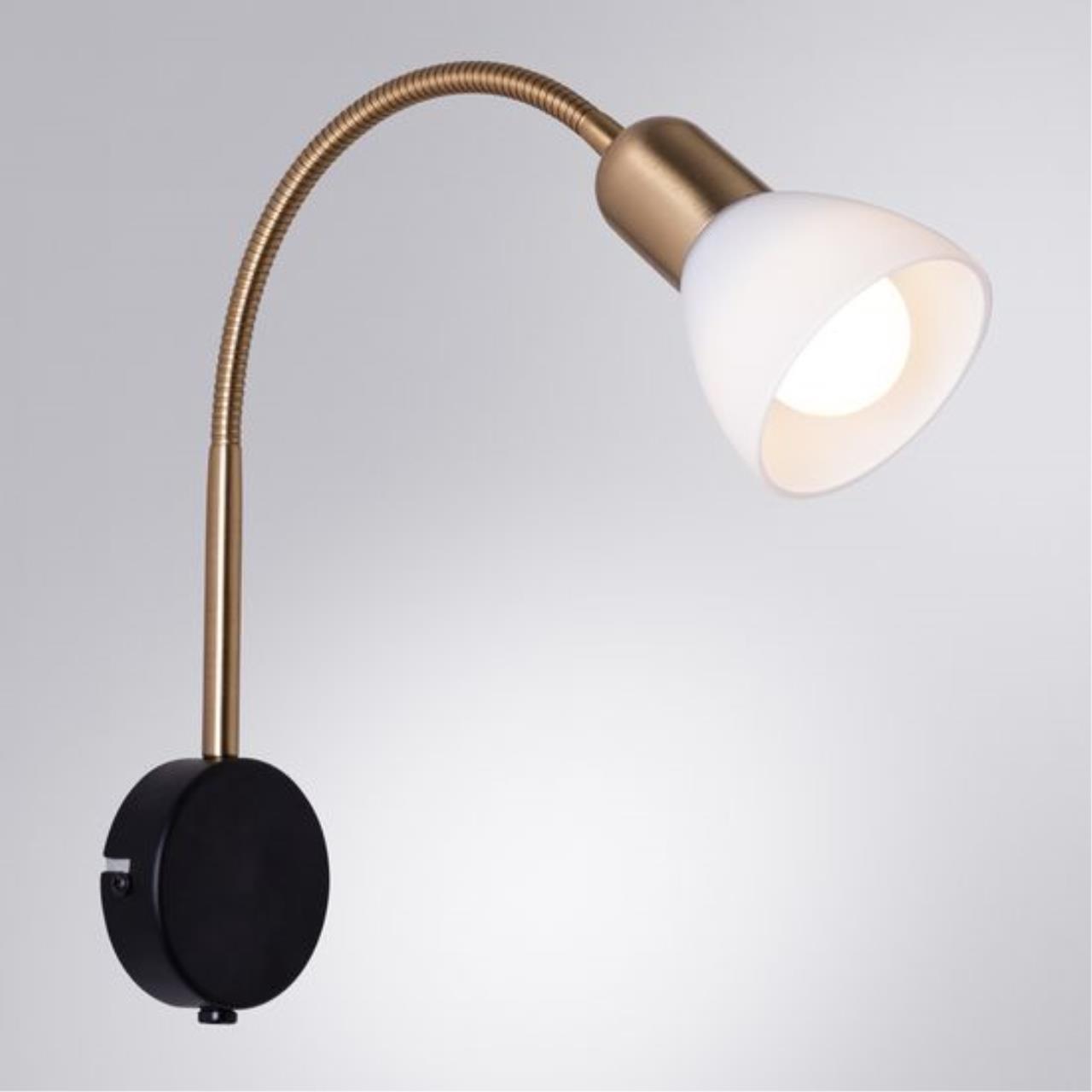 Дополнительная картинка Бра Arte Lamp Falena A3116AP-1BK