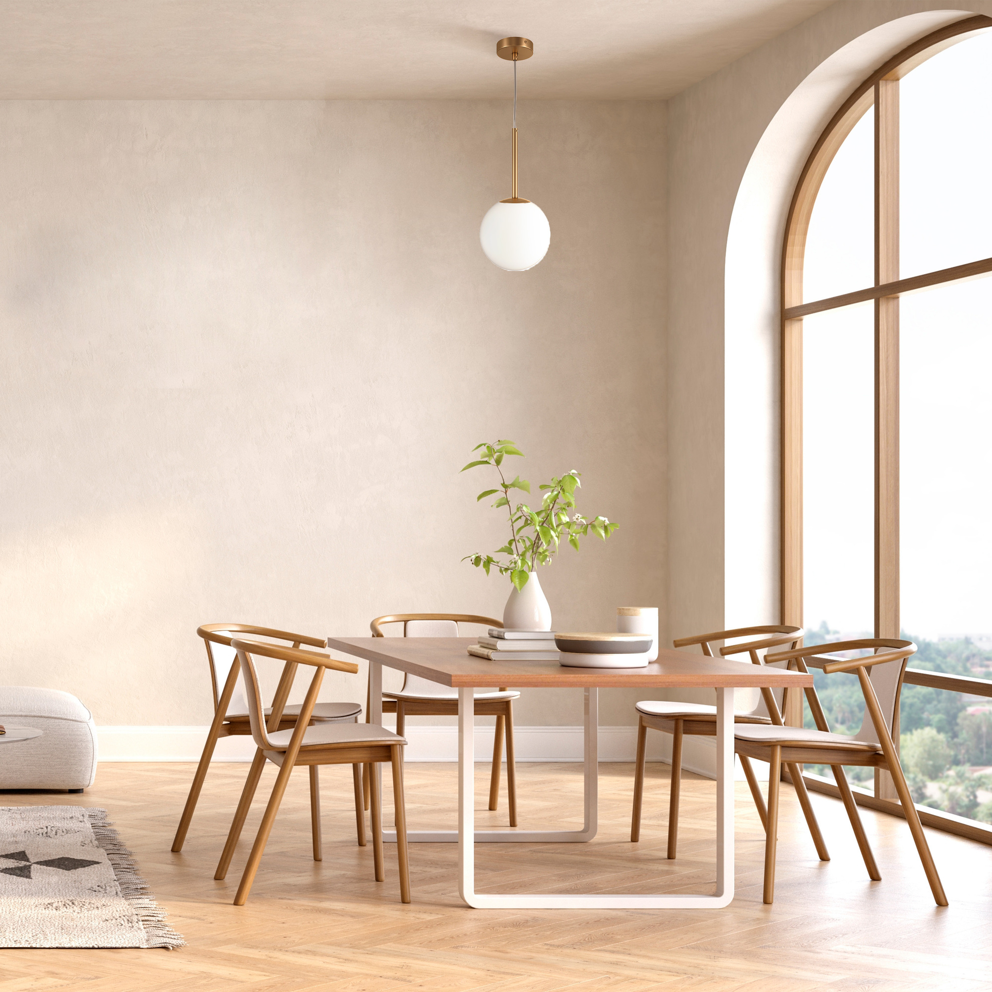 Дополнительная картинка Подвесной светильник Maytoni MOD321PL-01G2