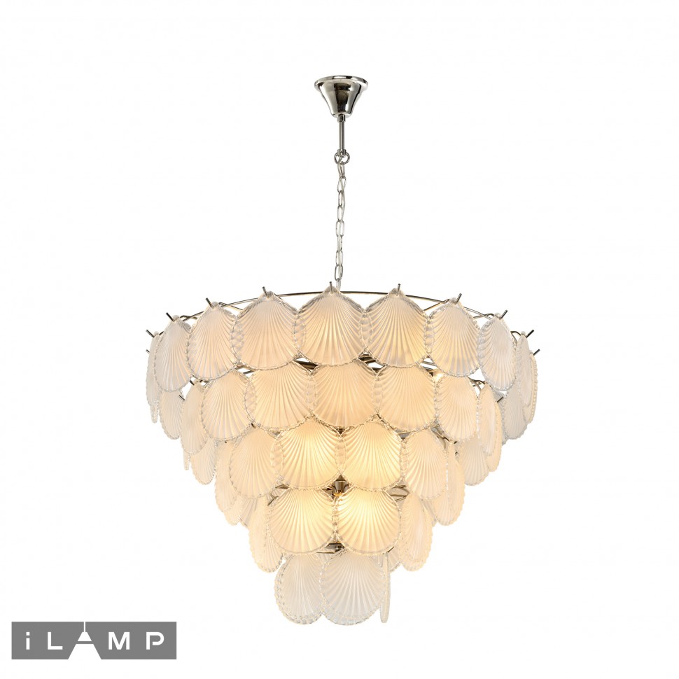 Картинка Подвесная люстра iLamp Soho P2546-18 Nickel