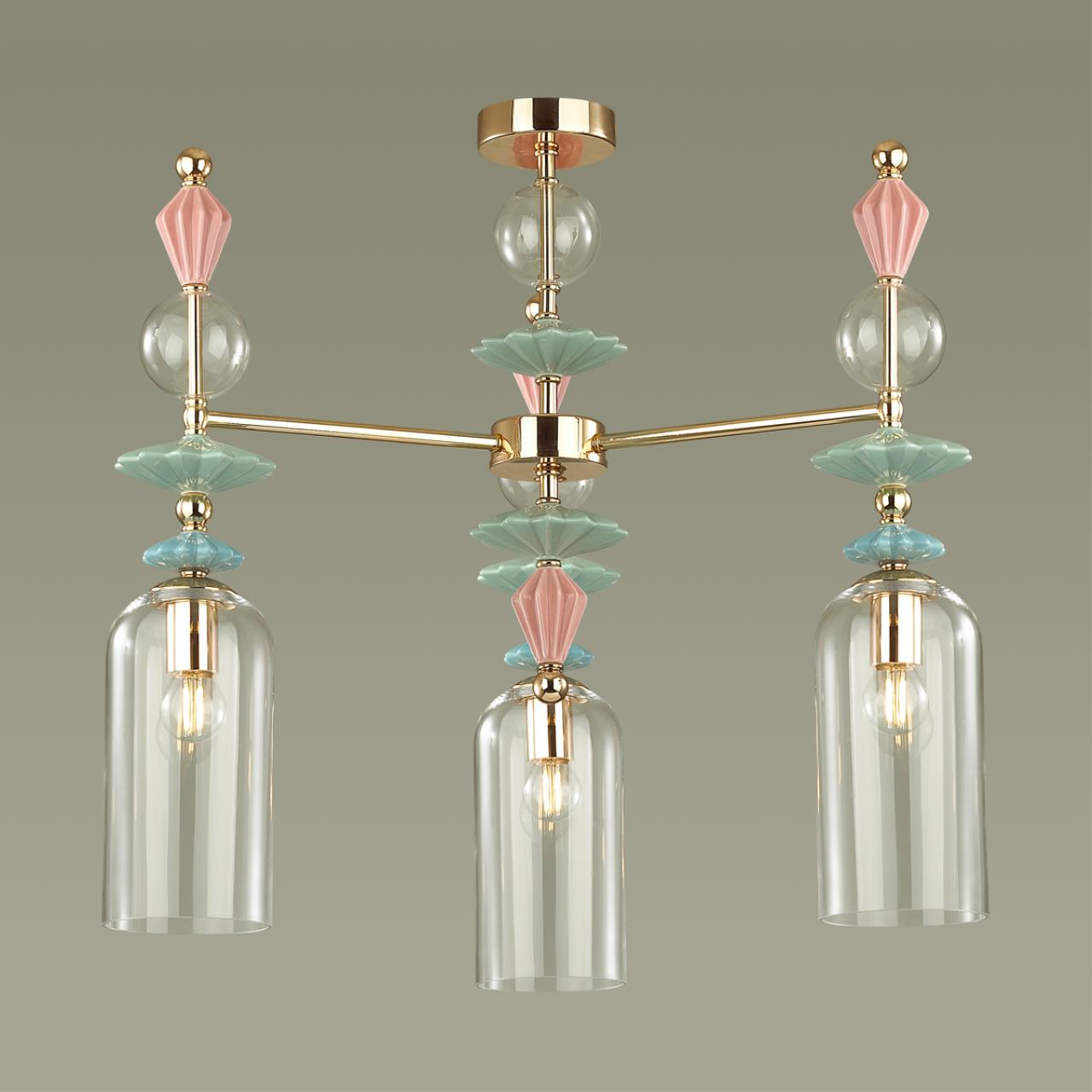 Дополнительная картинка Подвесная люстра Odeon Light Classic Bizet 4855/3C