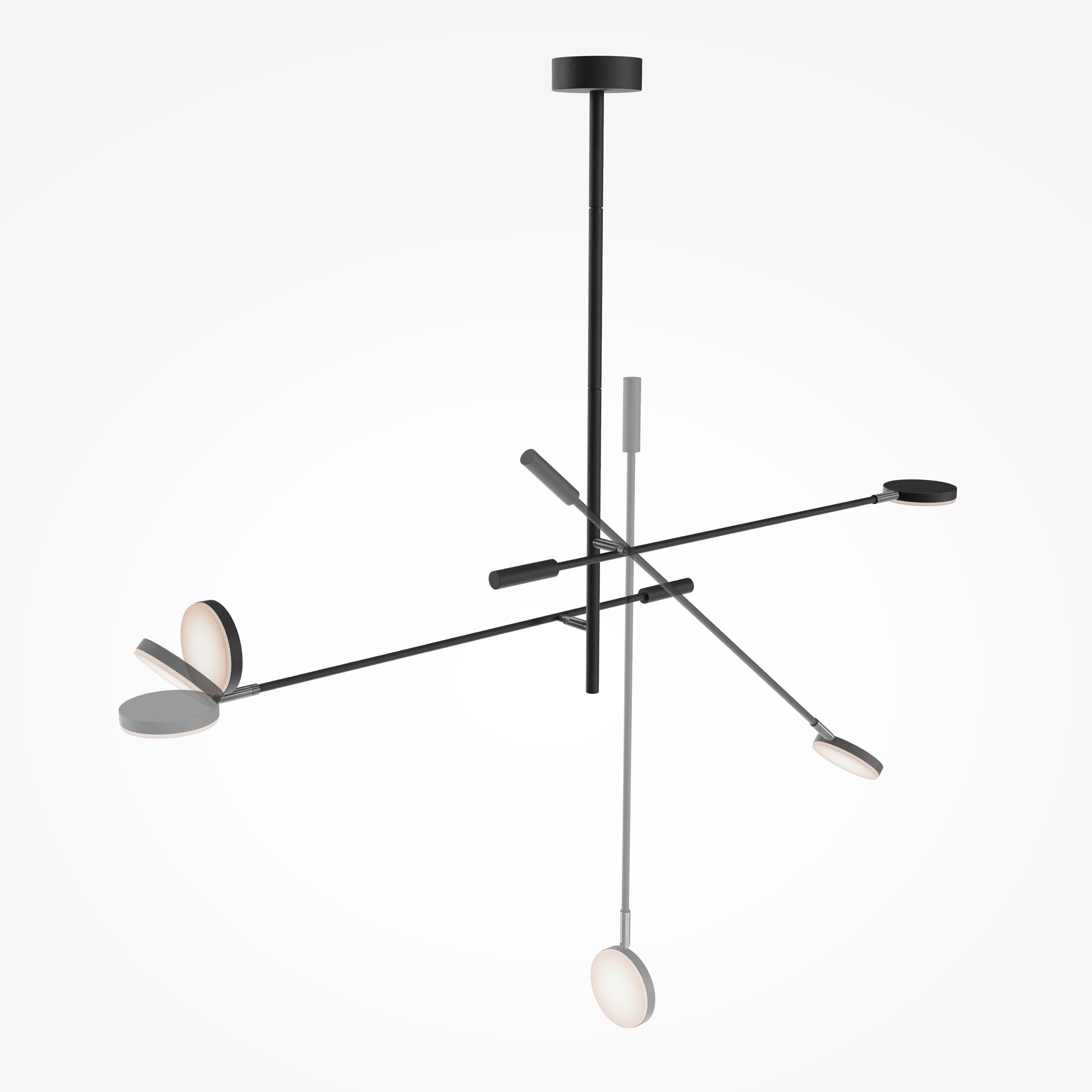 Дополнительная картинка Подвесной светильник Maytoni MOD070CL-L15B3K1