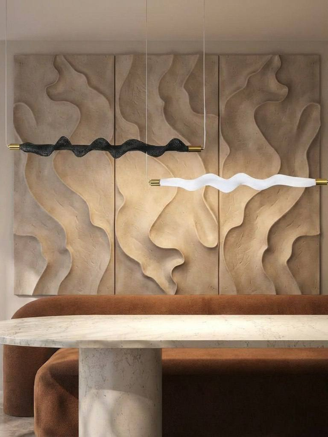 Белые, чёрные или золотые люстры: что выбрать для современного интерьера