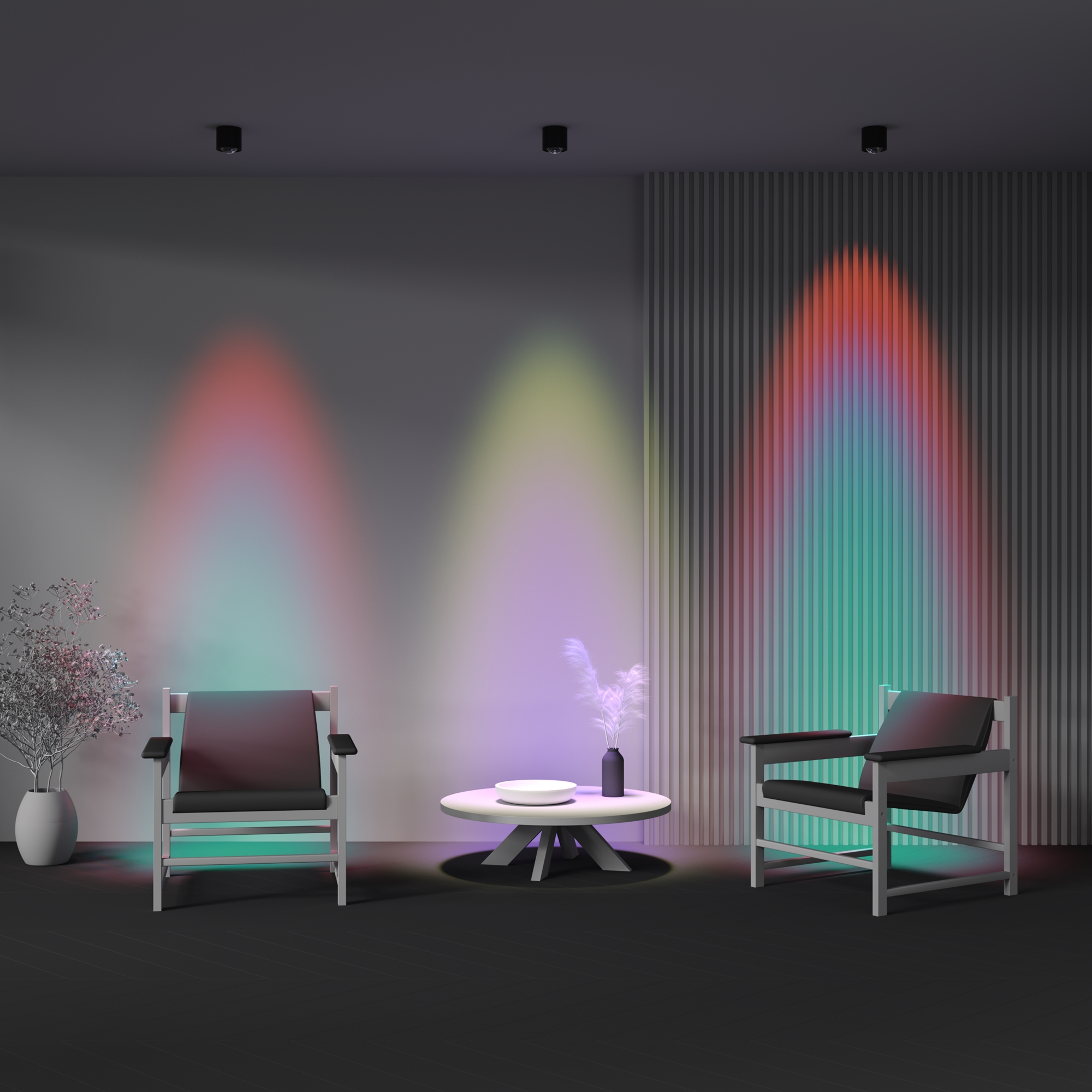 Картинка Потолочный светильник Technical C217CL-15W4K-B