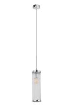 Подвесные Светильник подвесной Crystal Lux TADEO SP1 D100 CHROME/TRANSPARENTE Crystal Lux 3030/201, доставка по Казахстану 