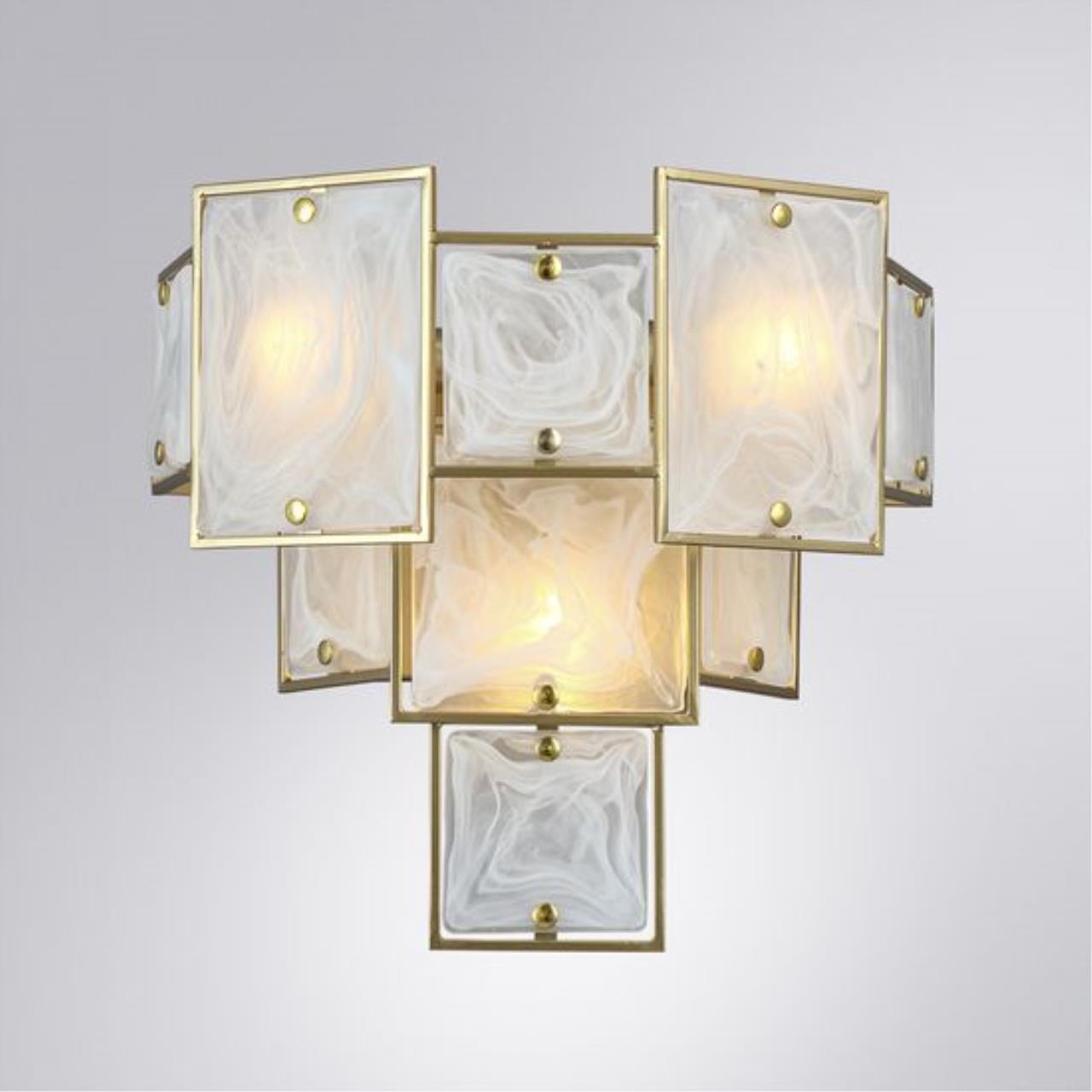 Картинка Настенный светильник Arte Lamp THEEMIN A4068AP-3SG