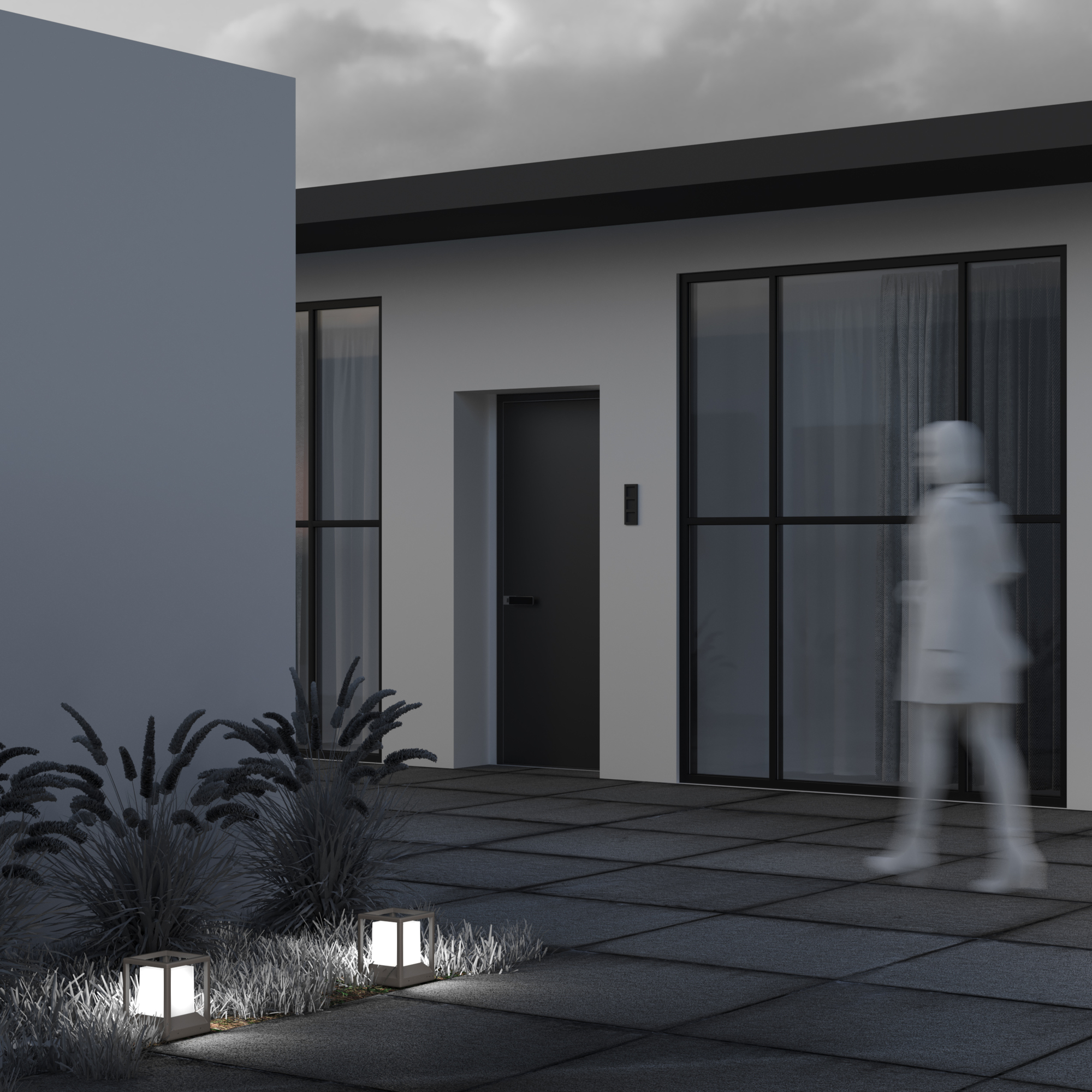 Дополнительная картинка Ландшафтный светильник Outdoor O455FL-01GF1