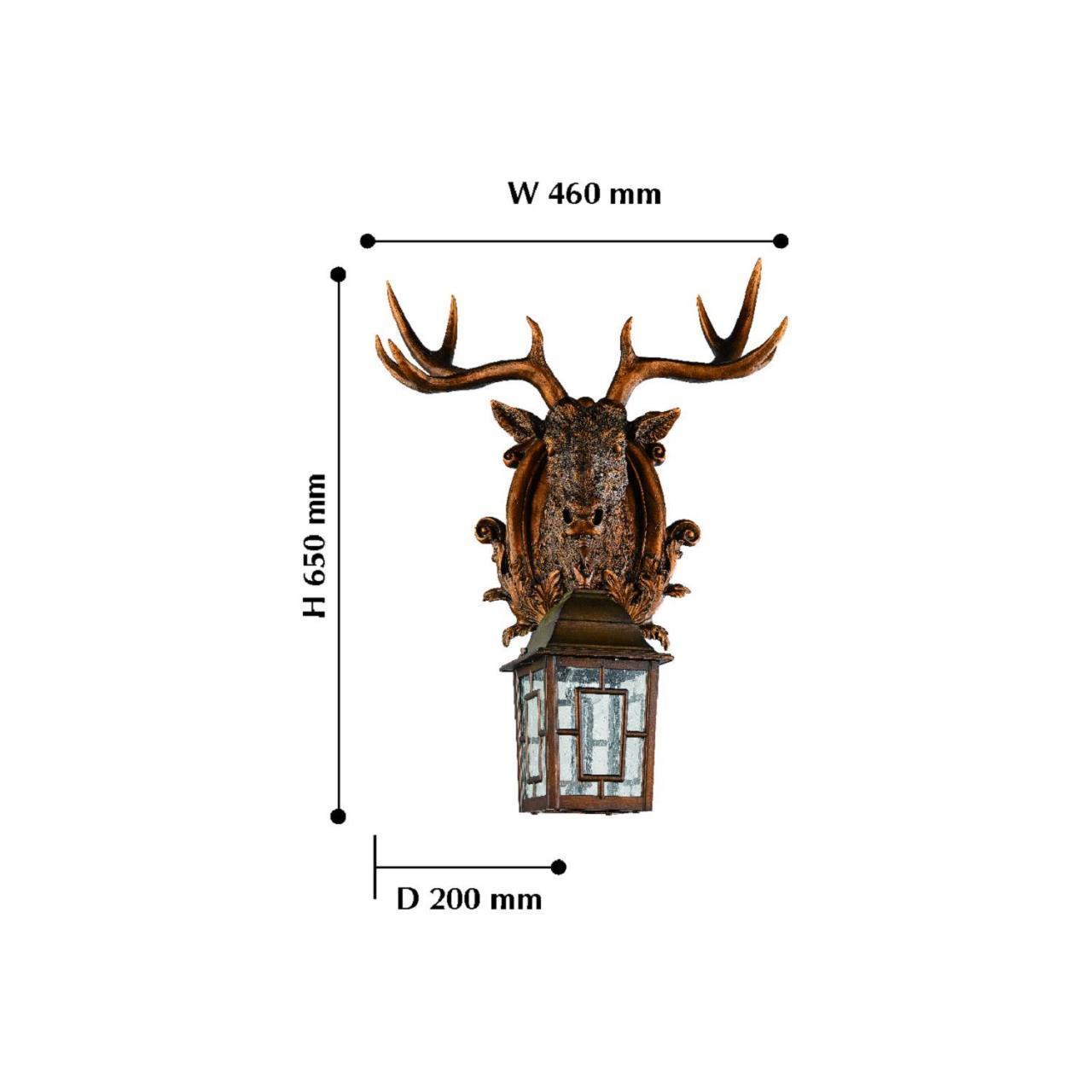 Дополнительная картинка Уличный настенный светильник Favourite Hunt 2078-1W