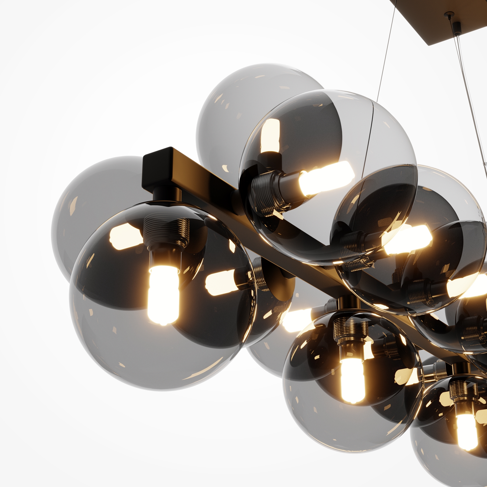 Картинка Подвесная люстра Maytoni MOD547PL-25B