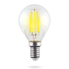 Лампа светодиодная филаментная Voltega E14 6W 4000К прозрачная VG10-G1E14cold6W-F 7022 купить в Алматы svet.kz