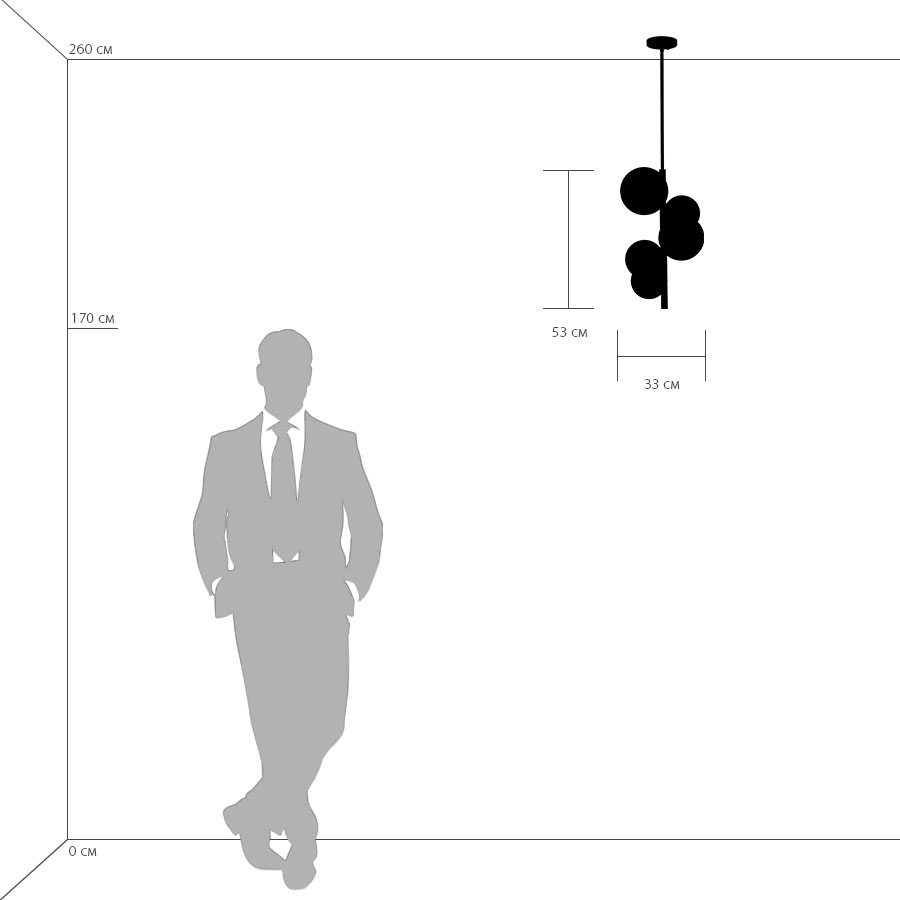 Картинка Подвесная люстра Lightstar Croco 815053