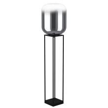 39989 Торшер BULCIAGO, 1x40W, E27, H1465, ?350, основание: B200, T200, сталь, черный/матовое стекло, купить в Алматы svet.kz