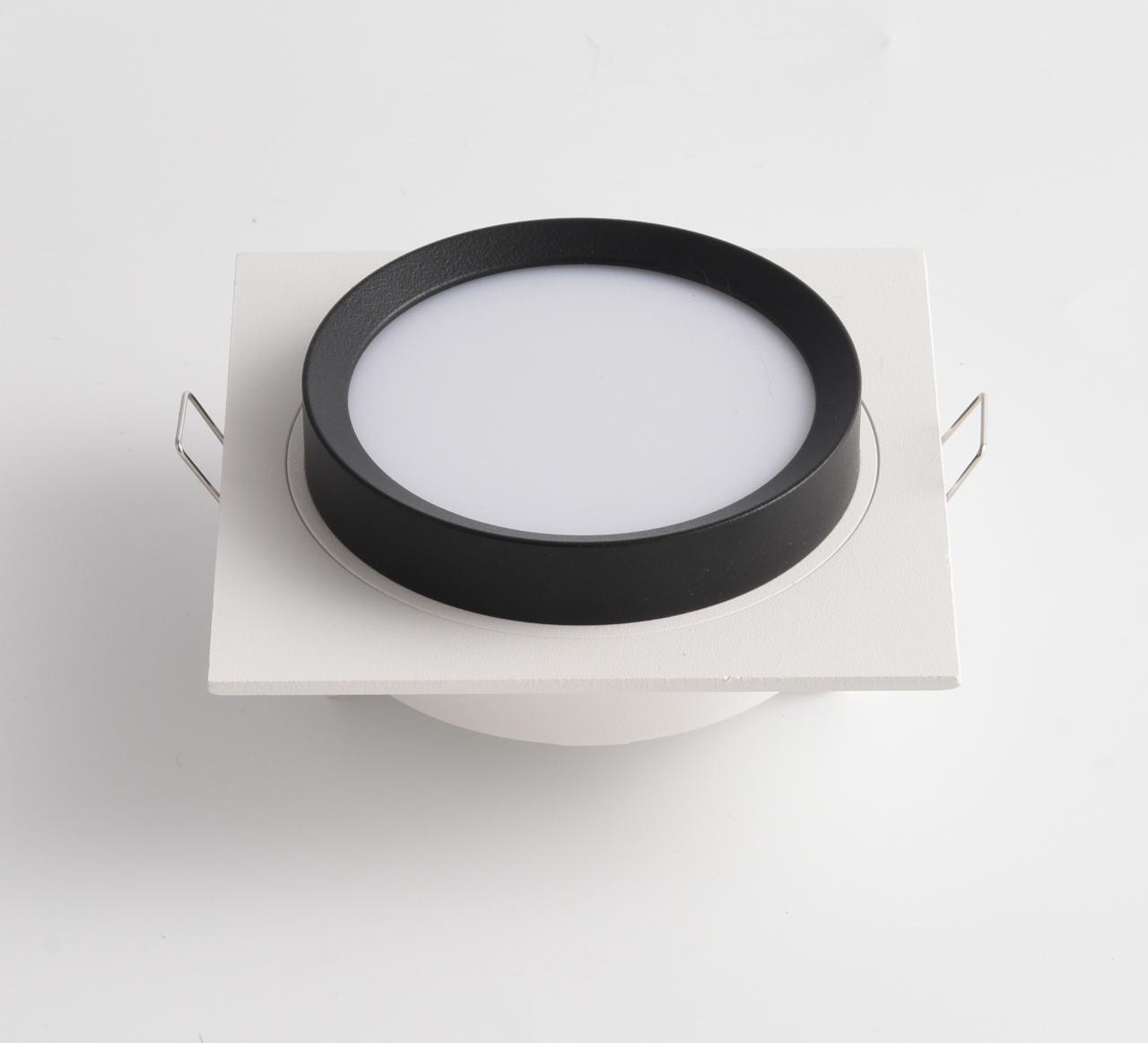 Дополнительная картинка Встраиваемый светильник Technical DL086-GX53-SQ-WB