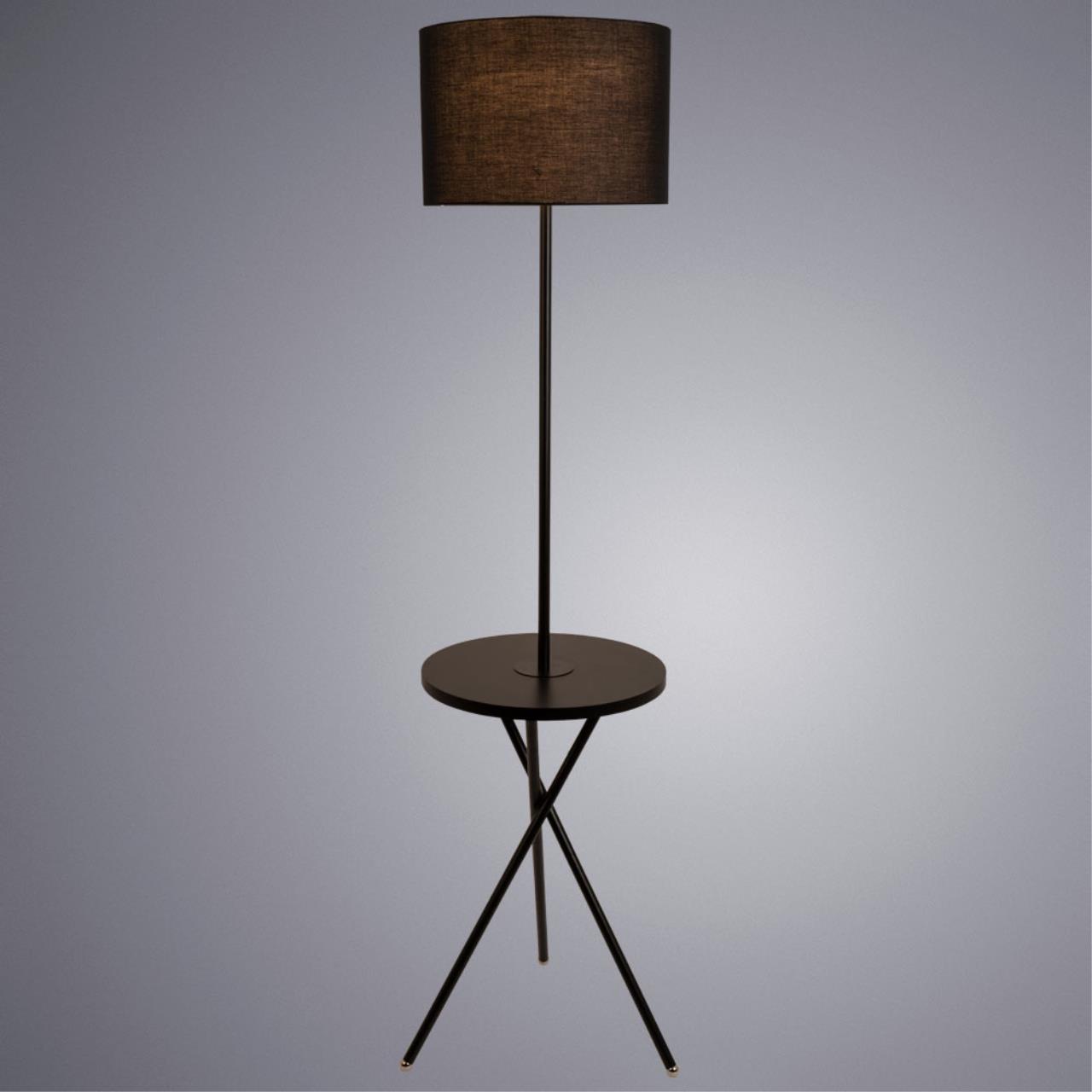 Картинка Торшер Arte Lamp Combo A2070PN-1BK
