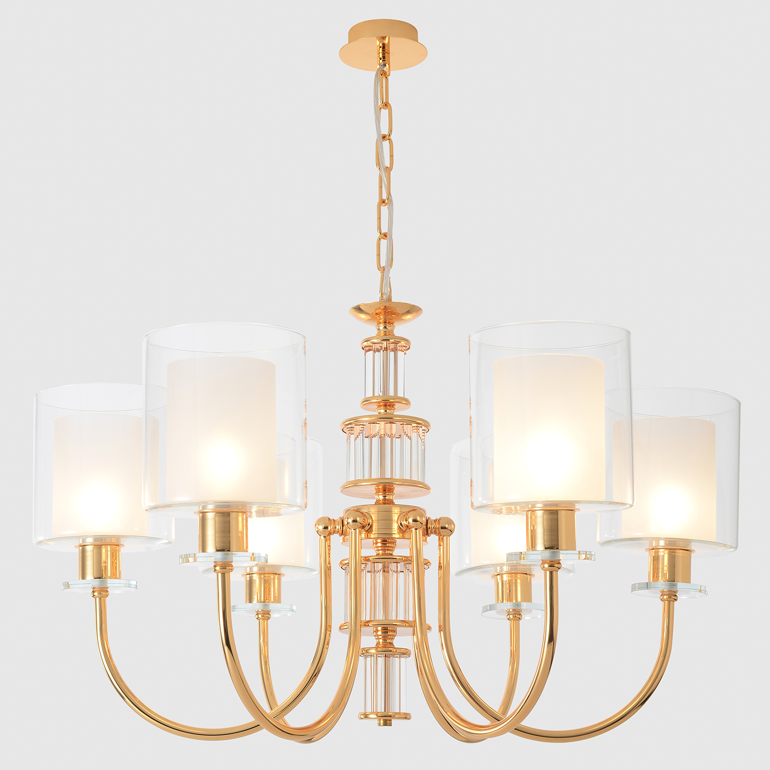 Картинка Люстра Crystal Lux ELENA 1621/306