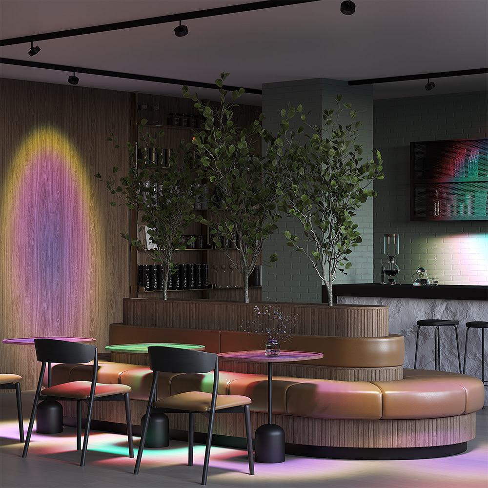 Дополнительная картинка Трековый светильник Technical TR217-2-15W4K-B