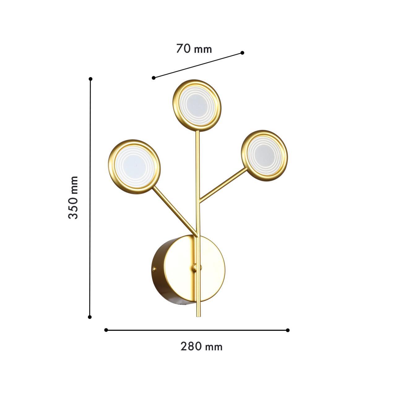Картинка Настенный светильник Mugs 4253-3W