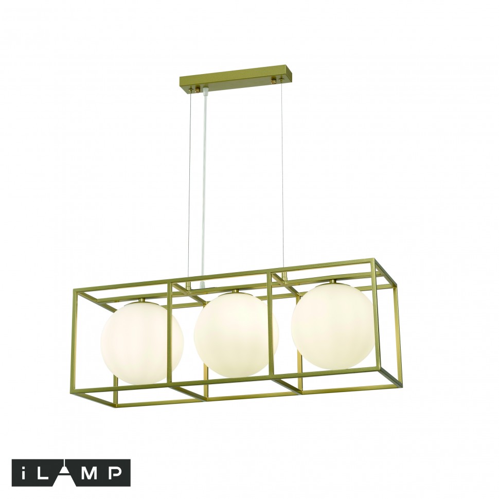 Картинка Подвесной светильник iLamp GOLDEN P2484-3 GOLD