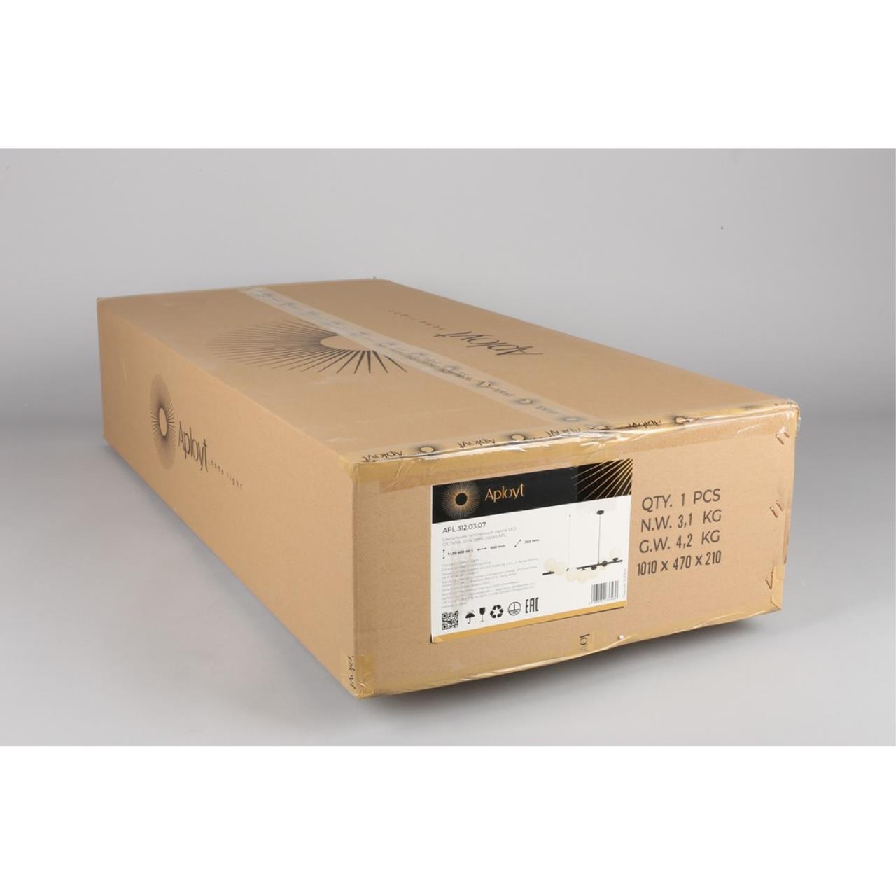 Картинка APL.312.03.07 Светильник подвесной Aployt Jagna