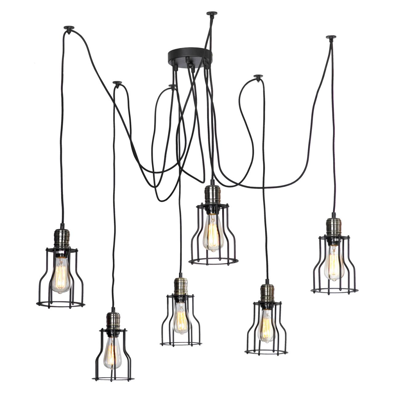 Картинка Подвесной светильник Lussole Loft IV LSP-9310