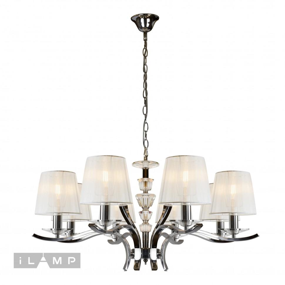 Дополнительная картинка Подвесная люстра iLamp Omega RM5231/8CR