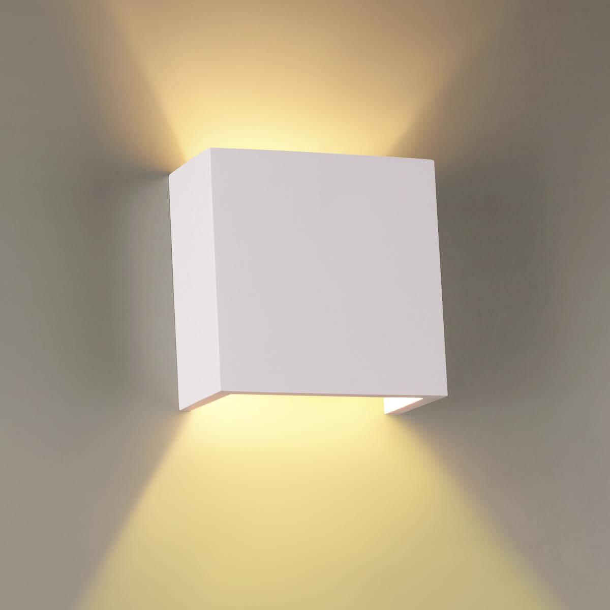 Картинка Настенный светильник Odeon Light Hightech Gips 3883/1W