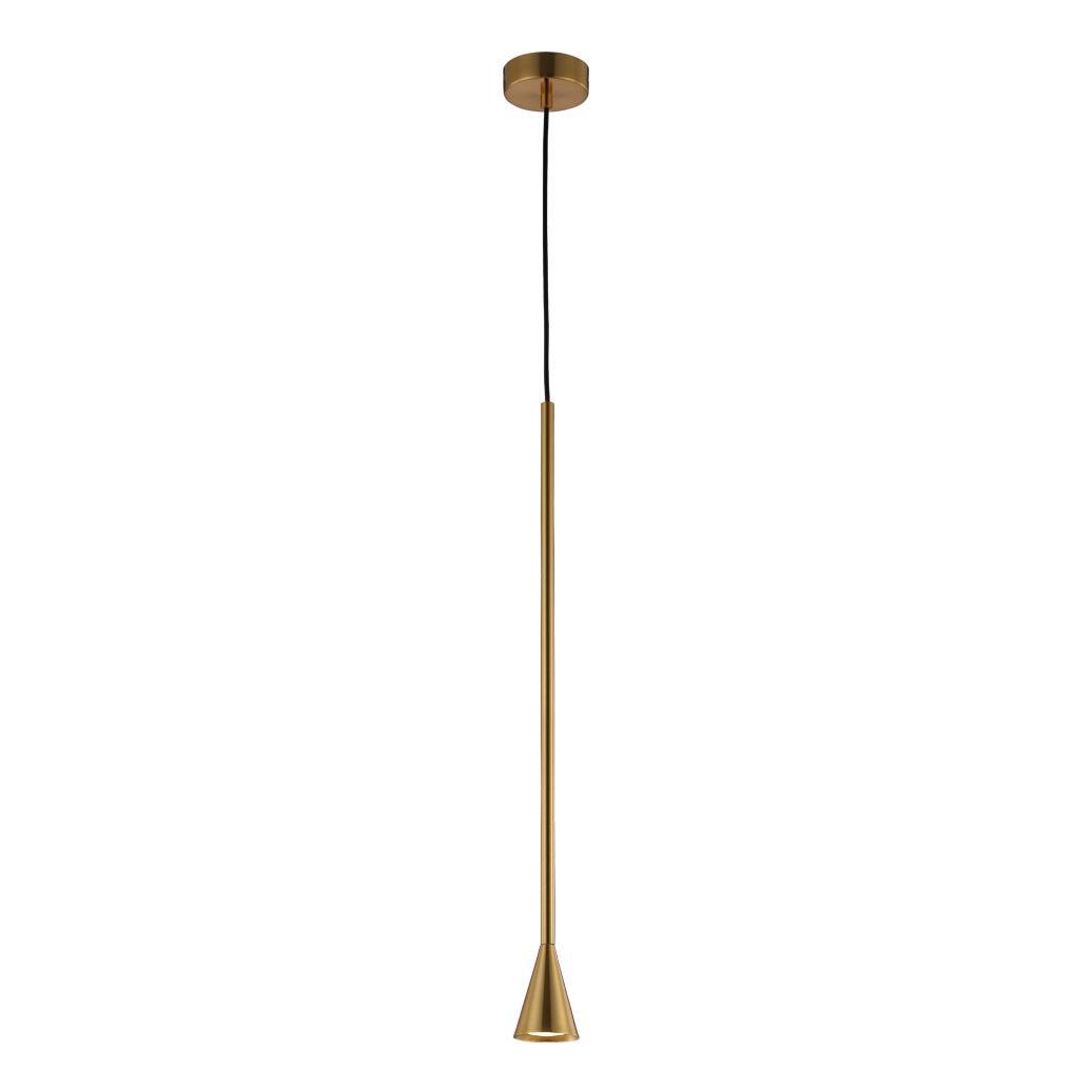 Картинка Светильник подвесной Crystal Lux ENERO SP1 BRASS Crystal Lux 0501/201