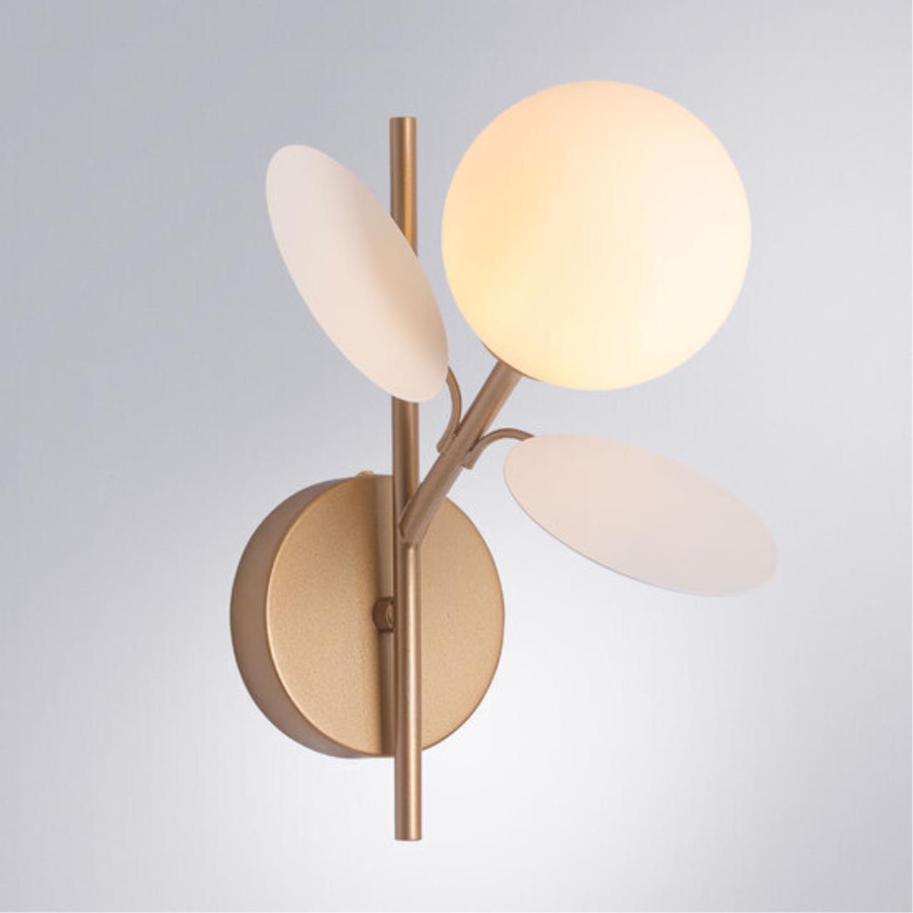 Дополнительная картинка Бра Arte Lamp PEACOCK A1369AP-1SG