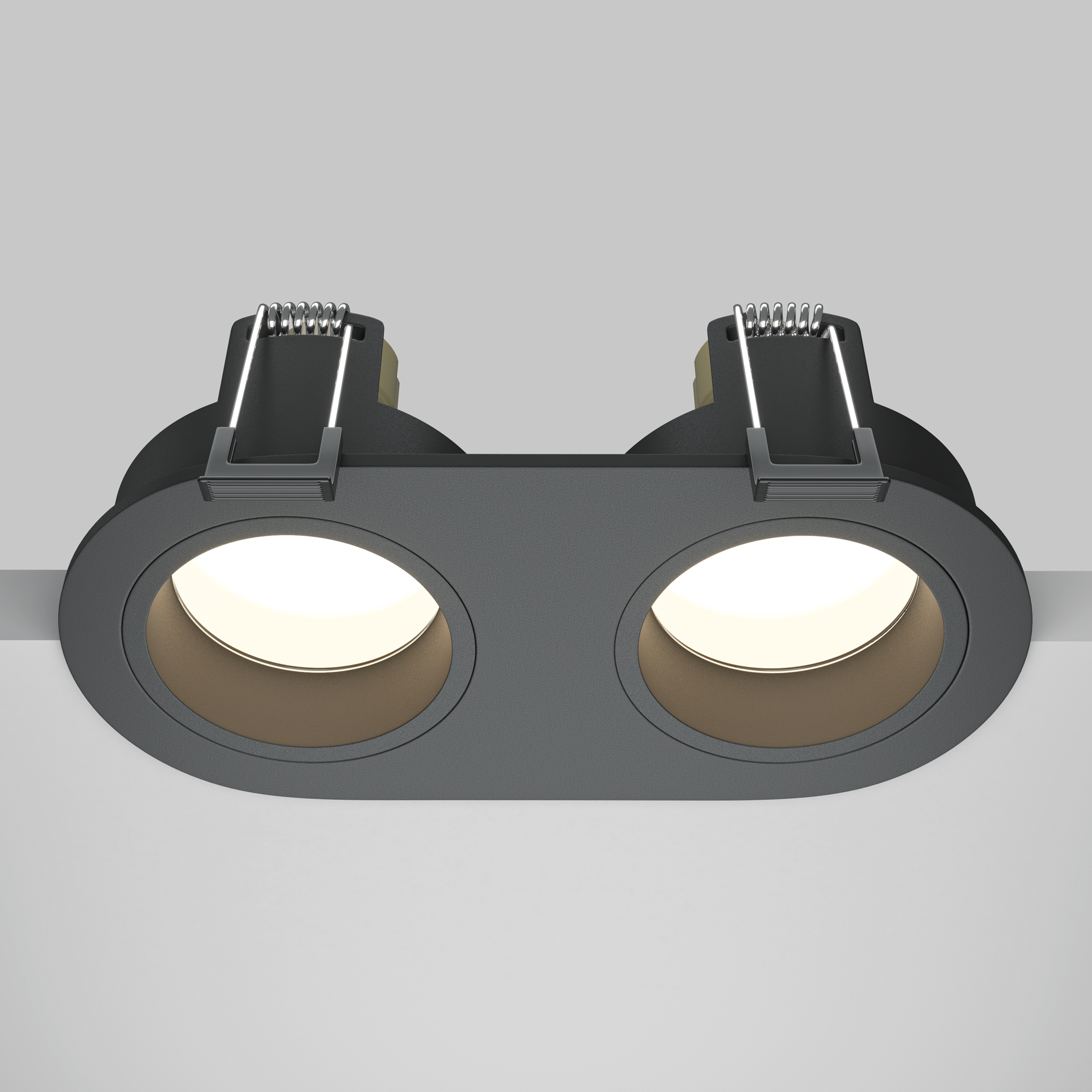 Картинка Встраиваемый светильник Technical DL126-02-GU10-B