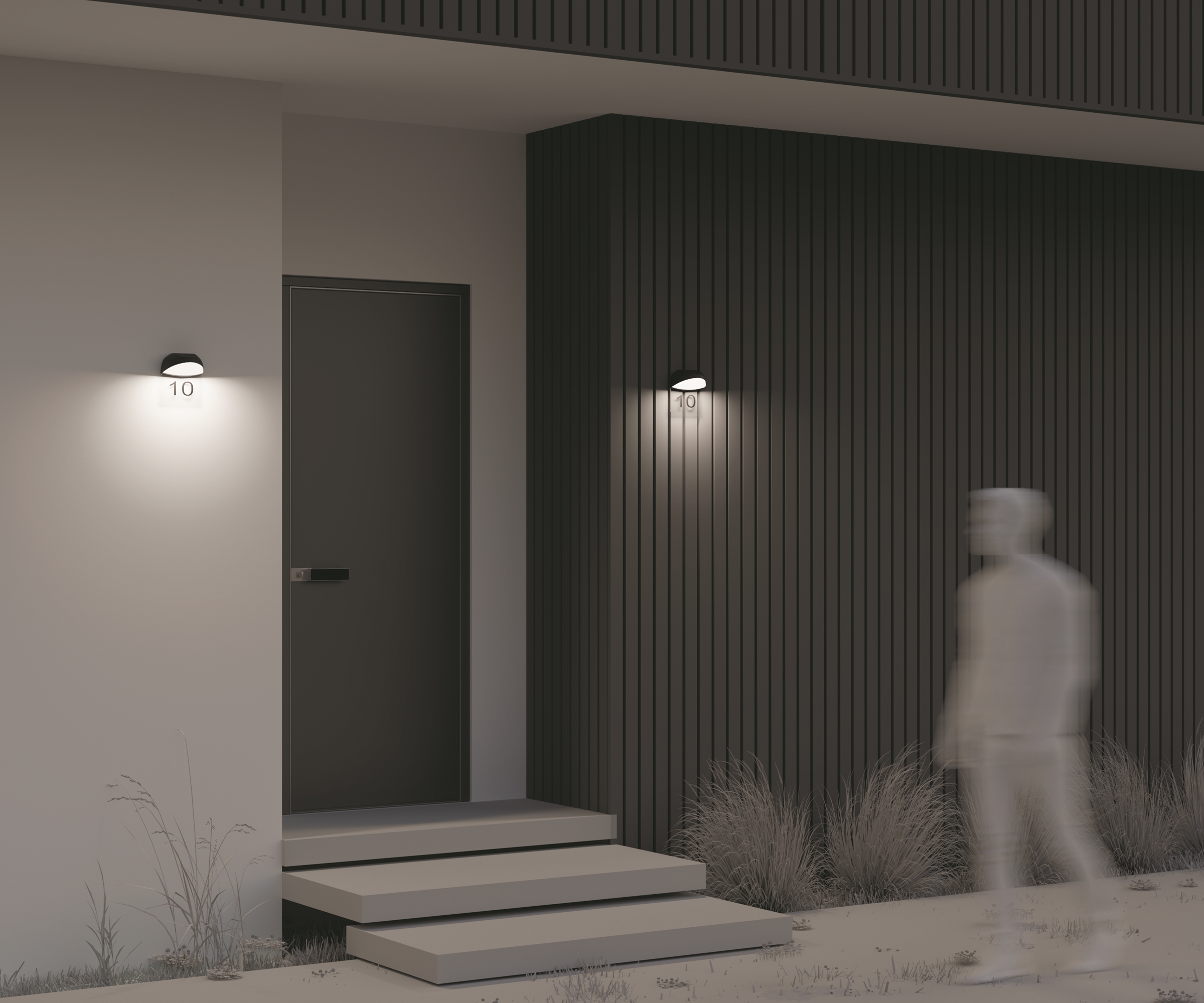 Дополнительная картинка Настенный светильник (бра) Outdoor O447WL-L7GF3K