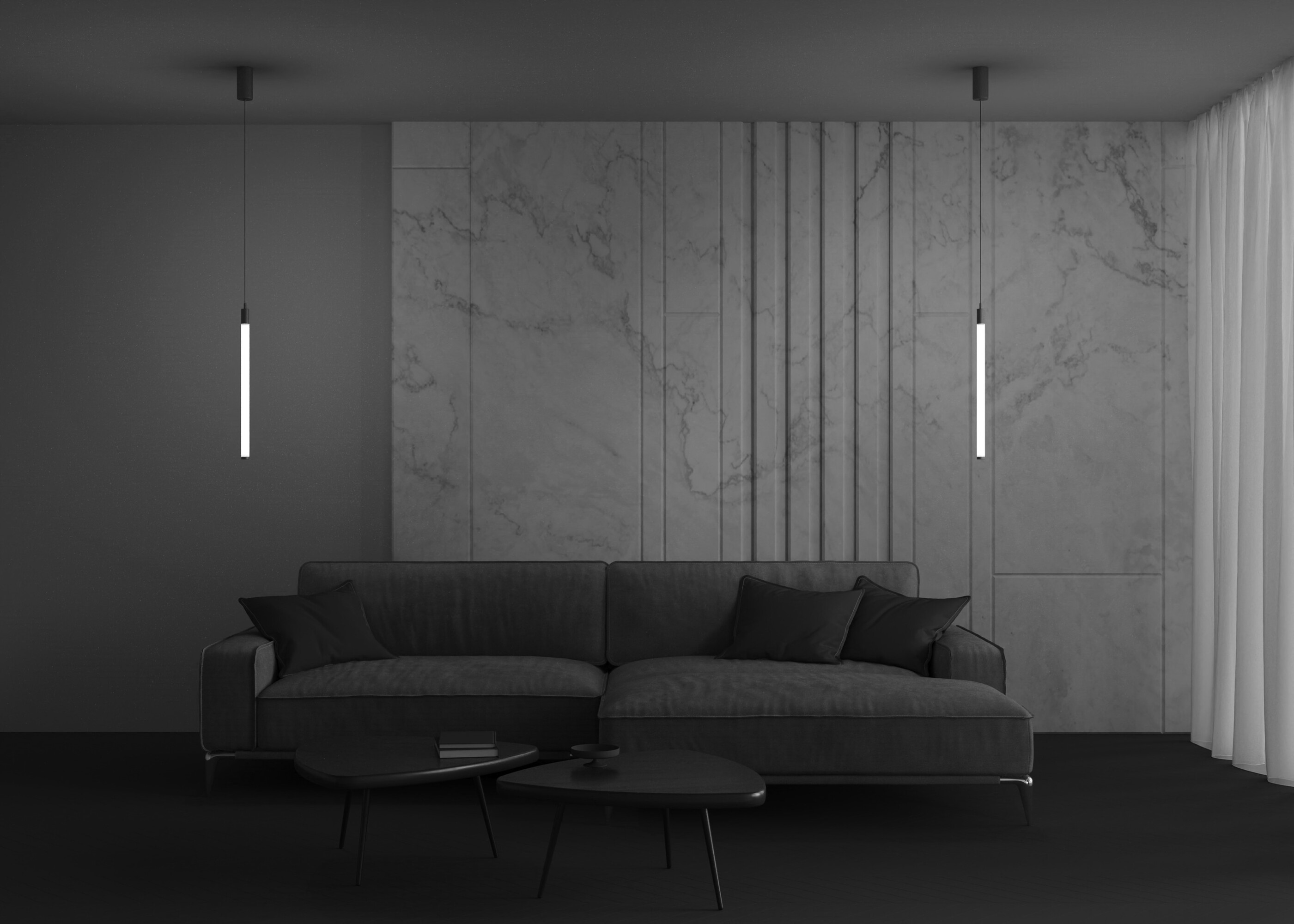 Дополнительная картинка Подвесной светильник Technical P022PL-L10MG3K