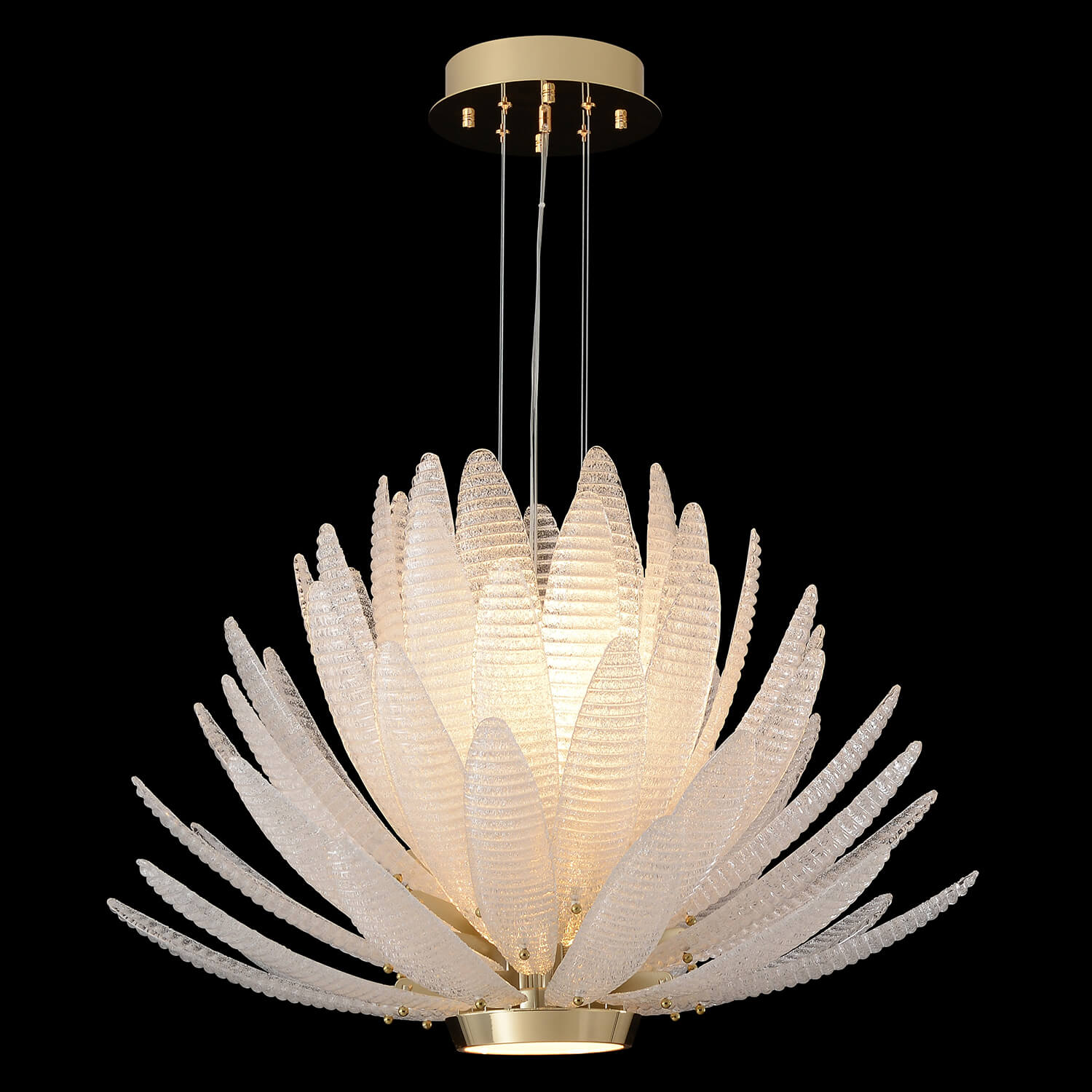 Картинка Люстра Crystal Lux ARTICHOKE SP8+1 GOLD 4150/309