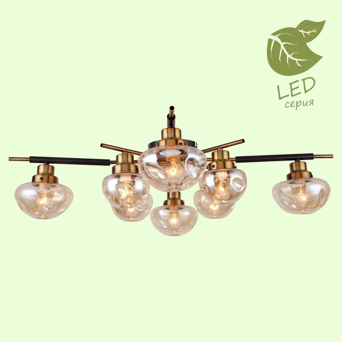 Дополнительная картинка Потолочная люстра Lussole Lgo Oahe GRLSP-8142