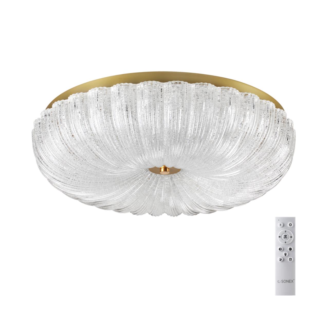 люстры 7719/60l piko led светильник с пультом ду tesoro, доставка по Казахстану 