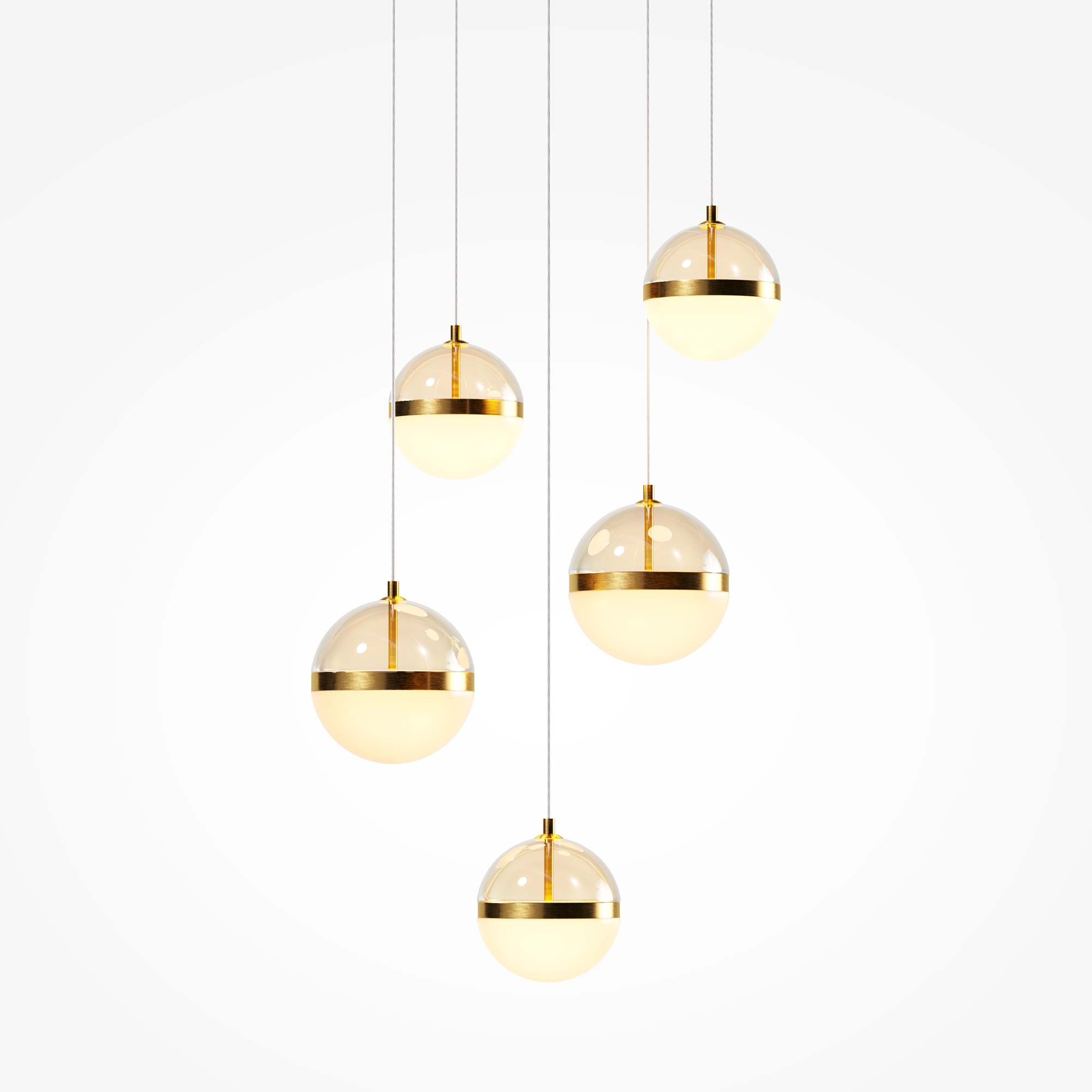 Дополнительная картинка Подвесной светильник Maytoni MOD295PL-L60BBS3K