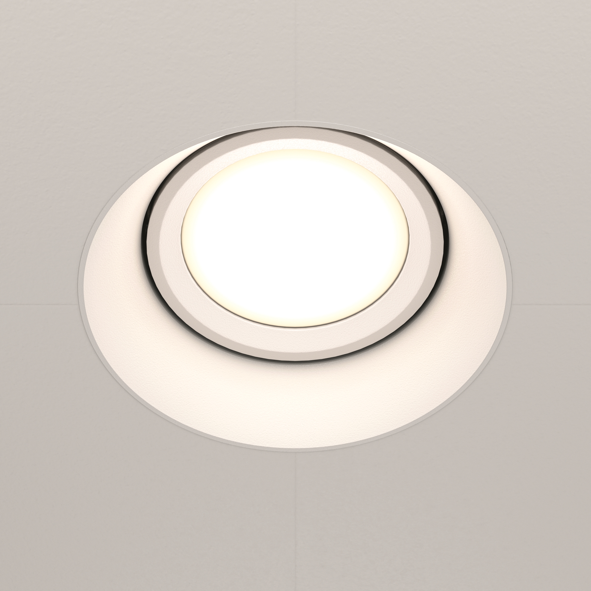 Дополнительная картинка Встраиваемый светильник Technical DL042-01-RD-W