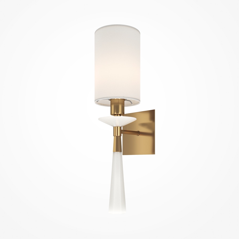 Картинка Настенный светильник (бра) Maytoni MOD224WL-01BS1 Bianco