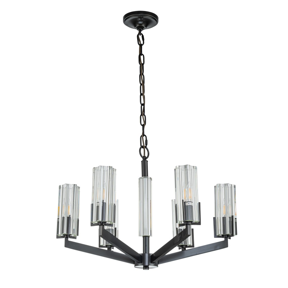 Картинка Подвесная люстра Belfast Malone 6035-6 BL CL