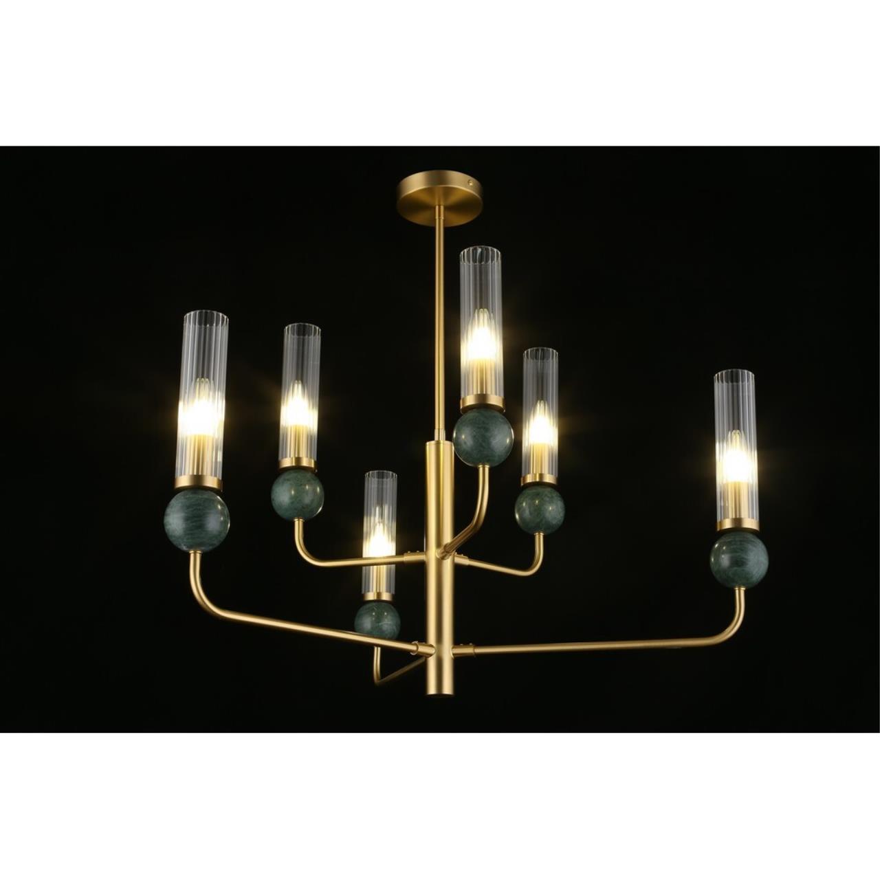 Картинка APL.337.07.06 Люстра потолочная Aployt Izidora