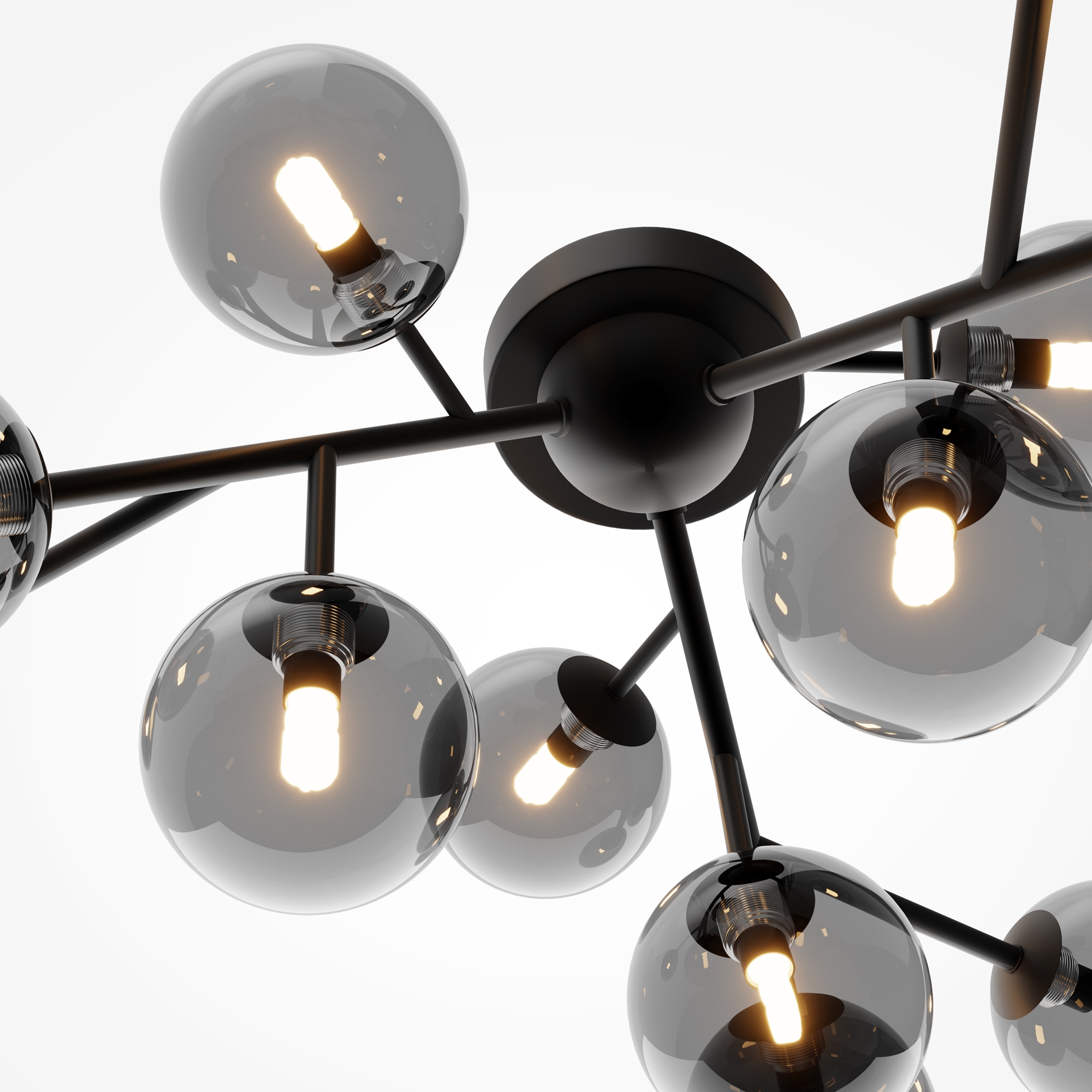 Дополнительная картинка Потолочная люстра  Maytoni MOD545CL-12B