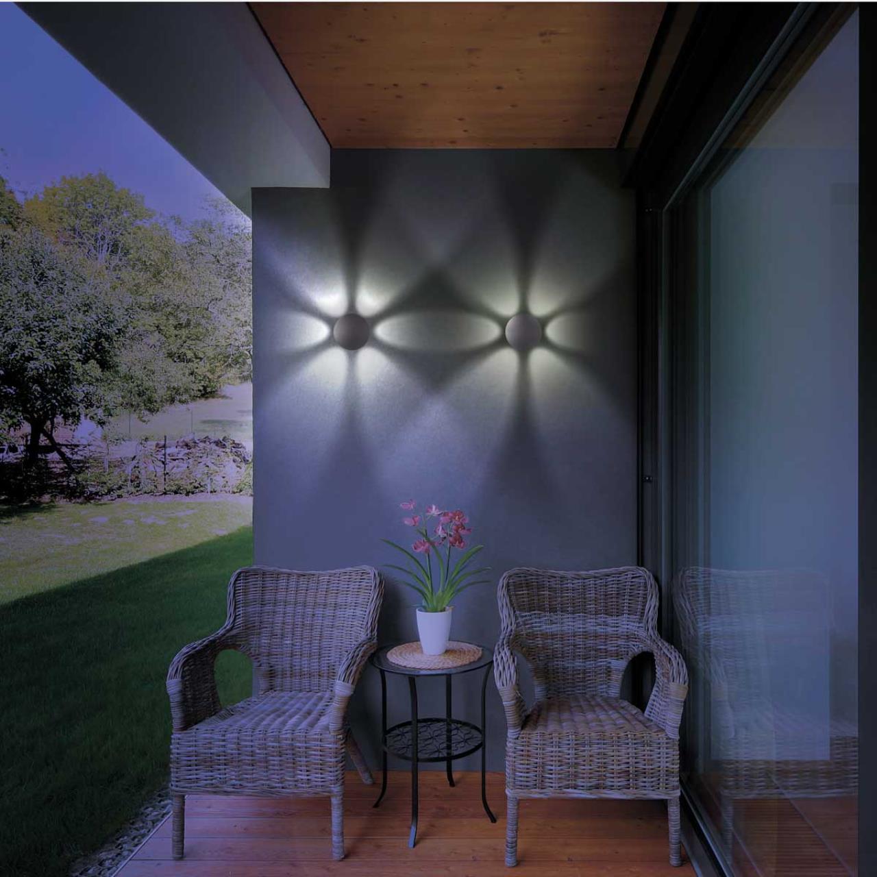 Картинка Уличный настенный светодиодный светильник Novotech Street Calle 358463