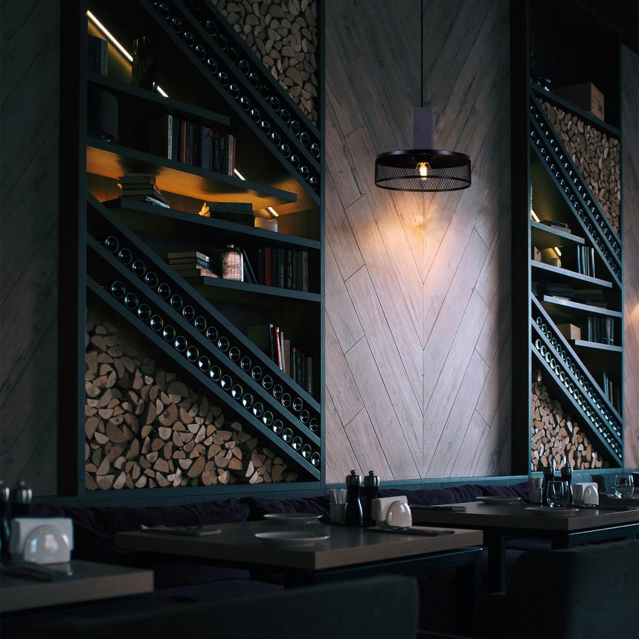 Дополнительная картинка Подвесной светильник cementita 4273-2P