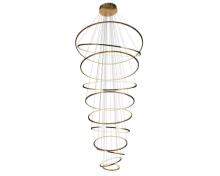 люстры newport 15000 15211/s champagne  gold , подвесной светильник, champagne gold d130*h350 cm led 247w 3100k 29640lm, доставка по Казахстану 