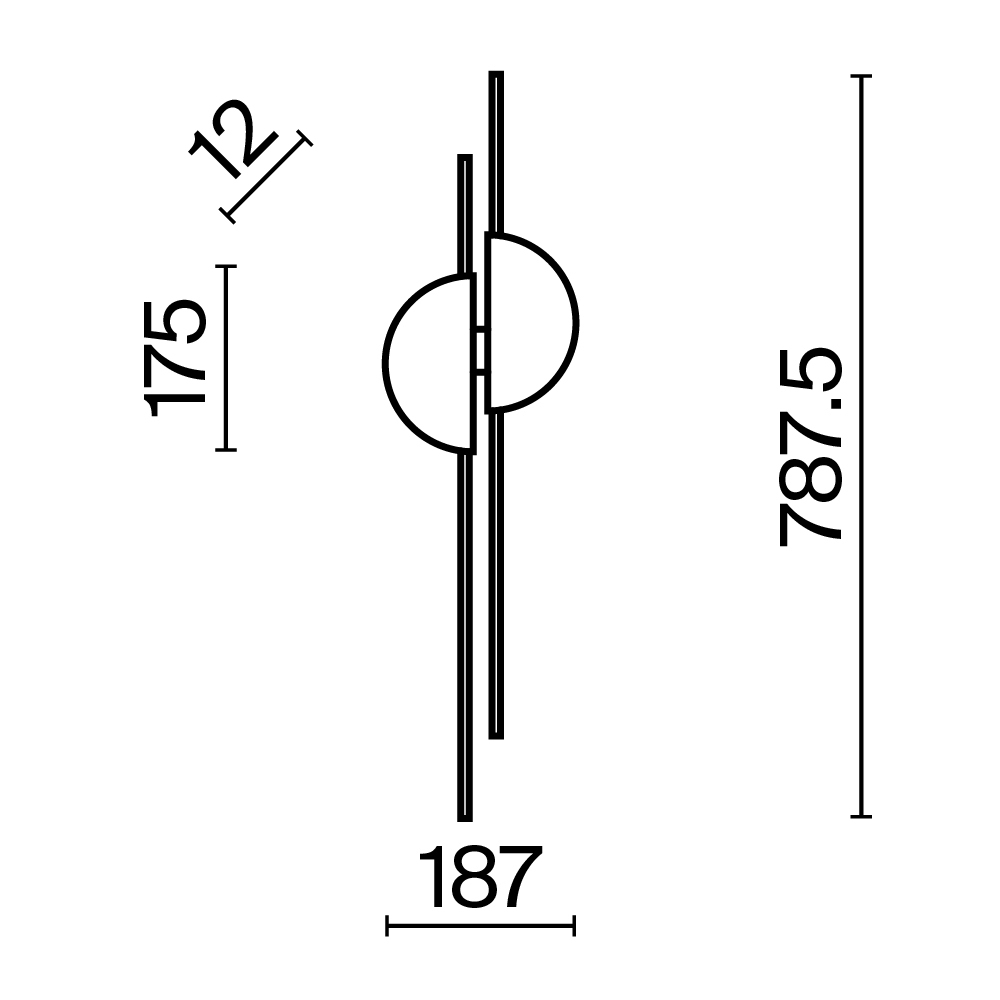Дополнительная картинка Настенный светильник (бра) Maytoni MOD179WL-L22W4K1