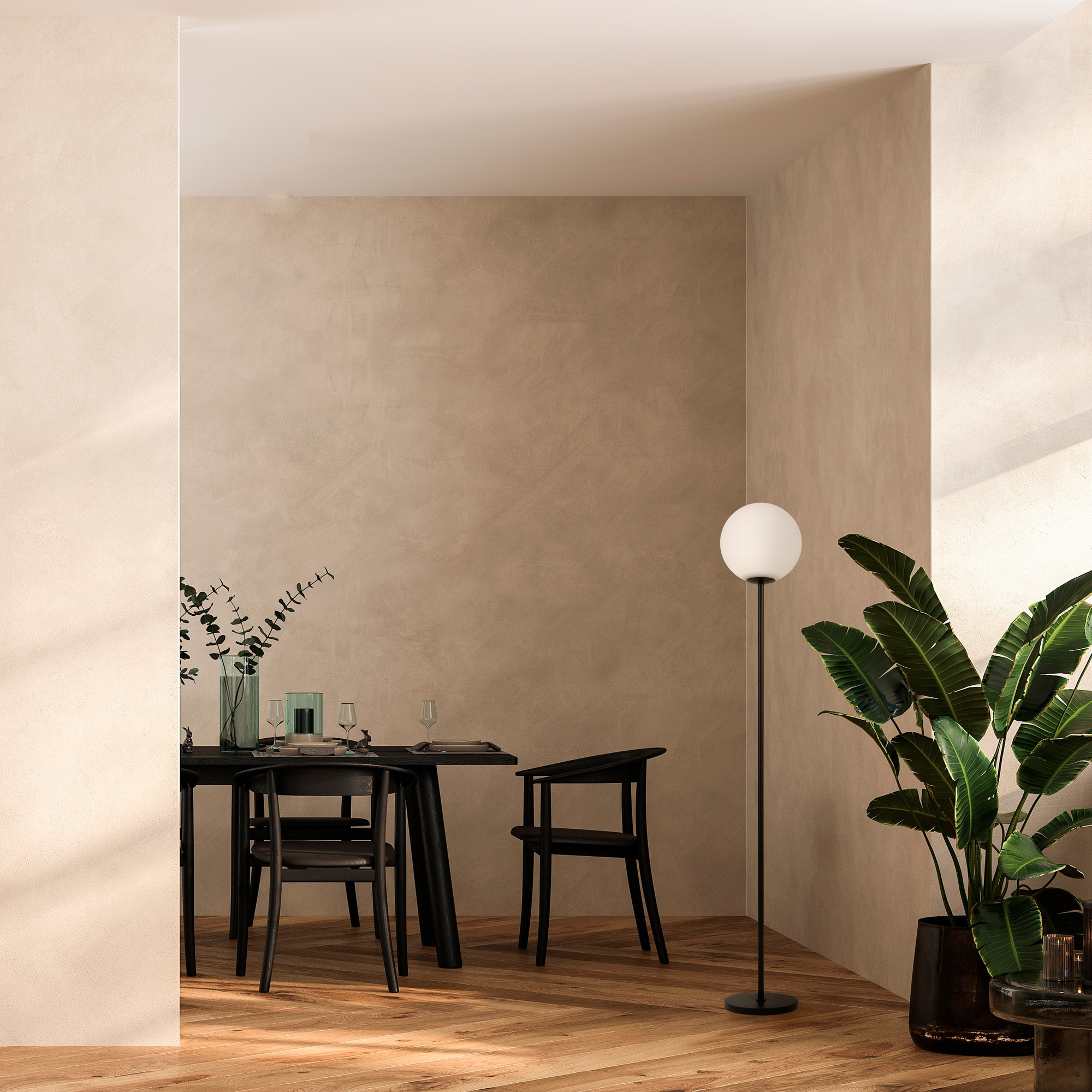 Картинка Напольный светильник (торшер) Maytoni MOD013FL-01B