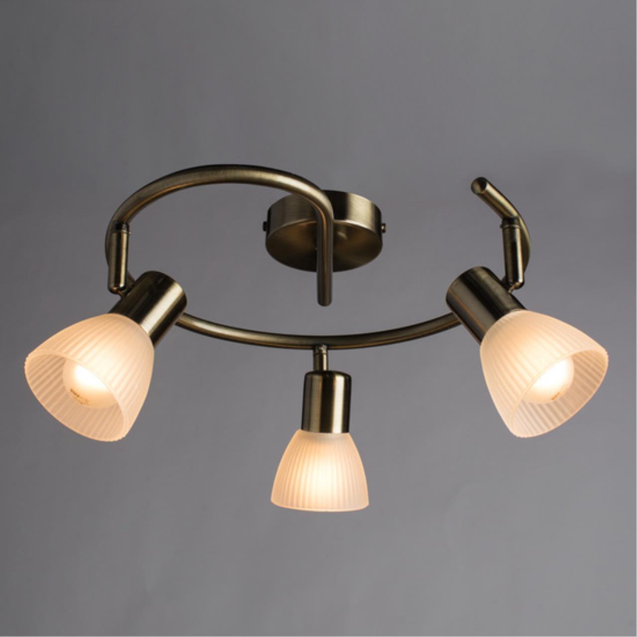 Дополнительная картинка Спот Arte Lamp Parry A5062PL-3AB