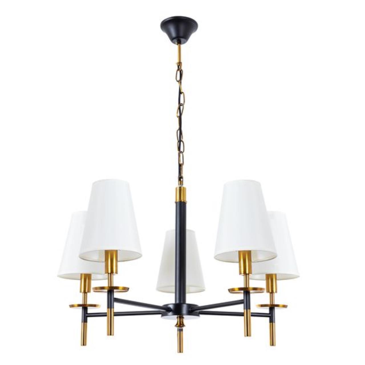 Дополнительная картинка Подвесная люстра Arte Lamp RICCARDO A4075LM-5BK