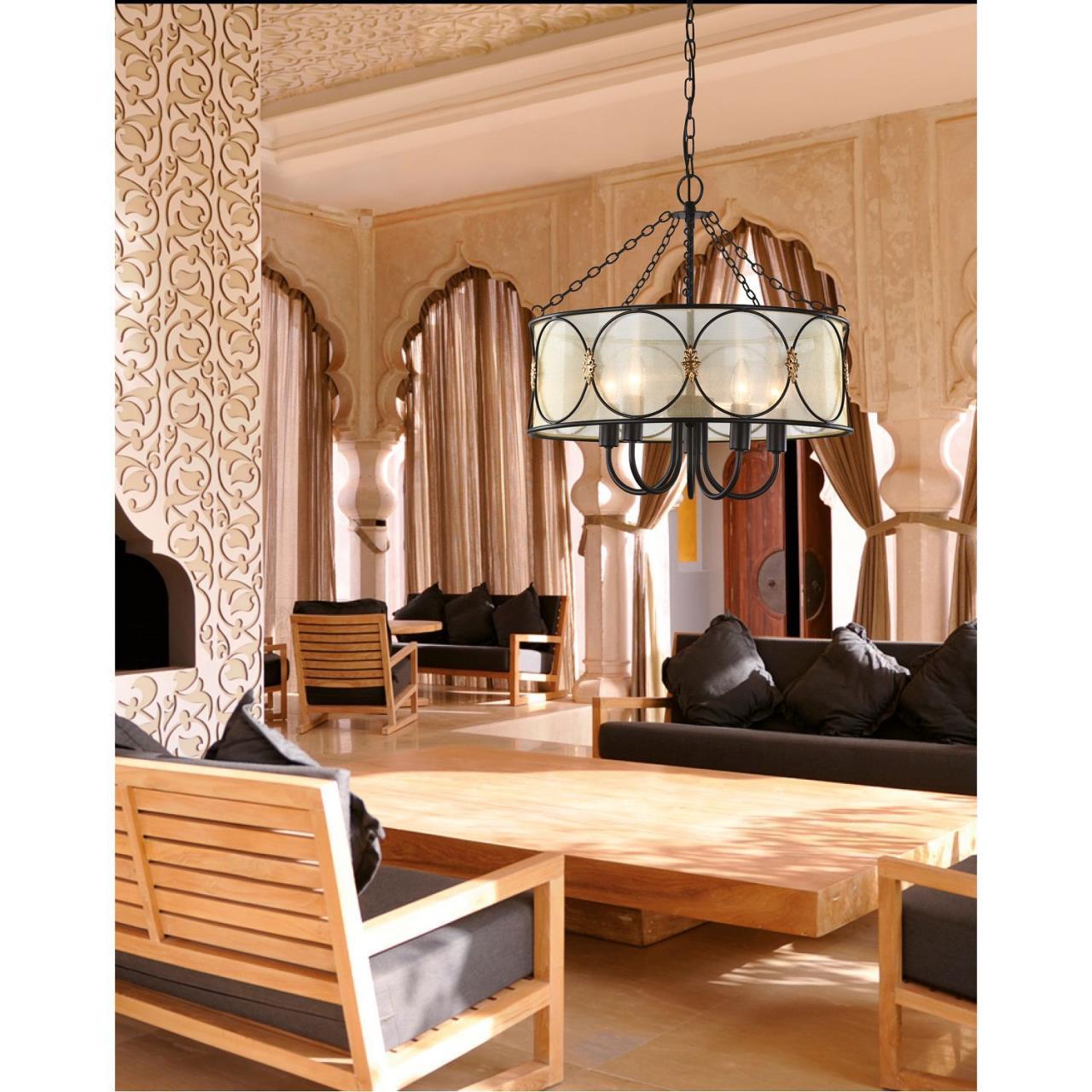 Картинка Подвесная люстра Favourite Dubai 1579-5PC