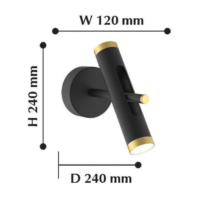 Дополнительная картинка Светодиодный спот Favourite Duplex 2324-2W