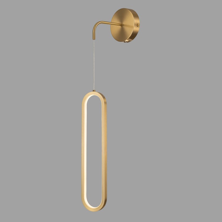 Картинка Светильник настенный Belfast Nevis86226C-1W BR